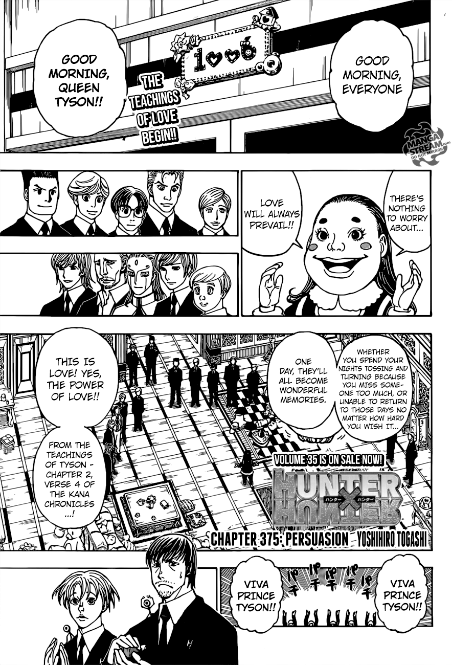 Hunter x Hunter Chapter 375 1